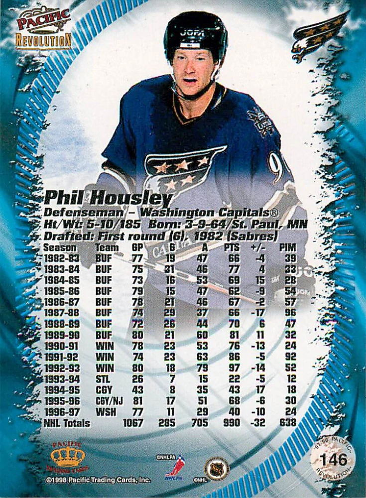1997-98 Pacific Revolution - Phil Housley #146