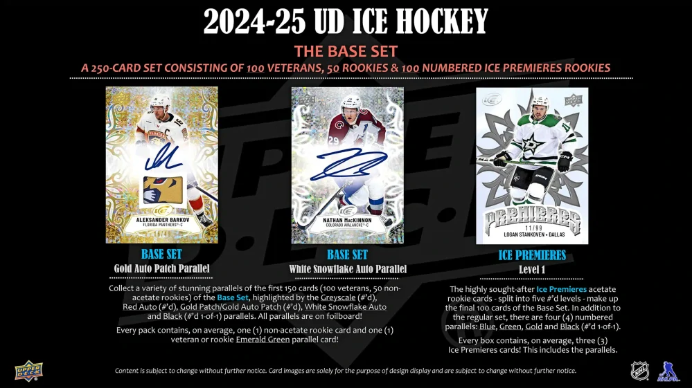 2024-25 UD Ice - Hobby balíček