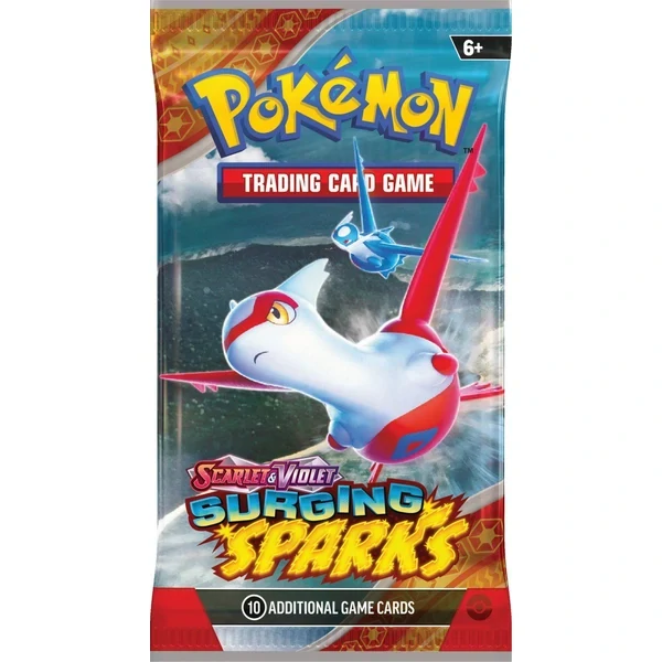 Pokemon TCG - Surging Sparks - Booster balíček