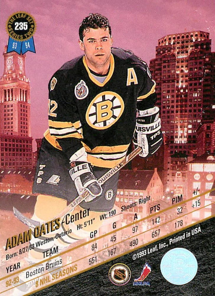 1993-94 Leaf - Adam Oates #235
