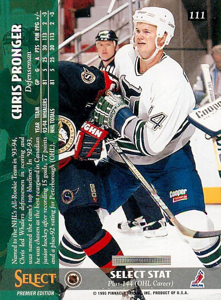 1994-95 Select - Chris Pronger #111