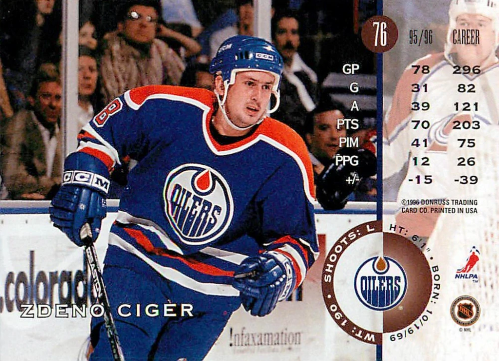 1996-97 Leaf - Zdeno Cíger #76