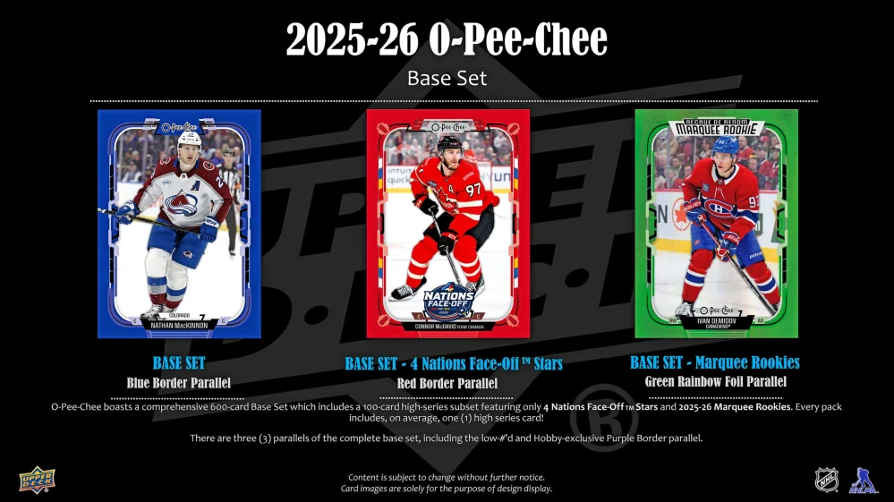 2025-26 UD O-Pee-Chee - hobby box