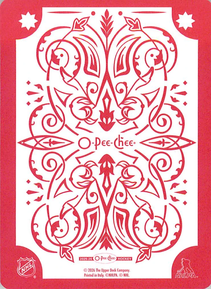 2025-26 UD O-Pee-Chee - Connor McDavid - Playing Cards #A-SPADES