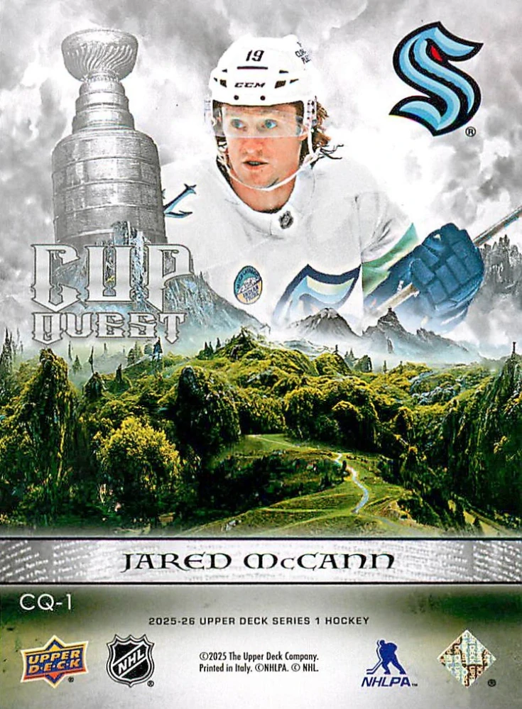 2025-26 UD Series 1 - Jared McCann - Cup Quest #CQ-1