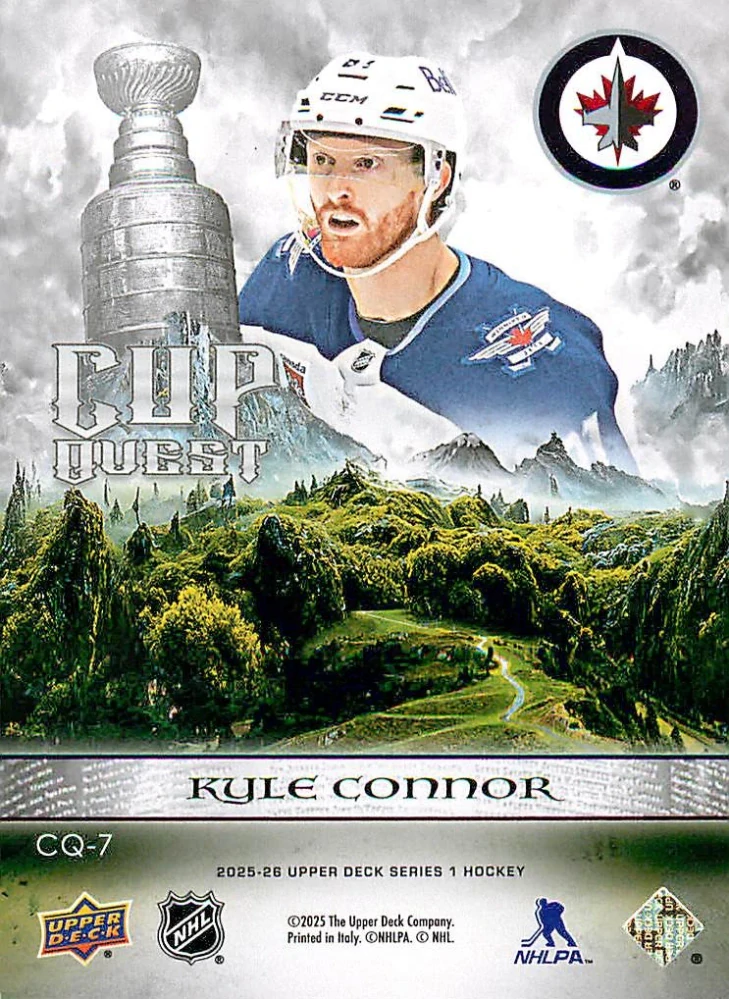 2025-26 UD Series 1 - Kyle Connor - Cup Quest #CQ-7