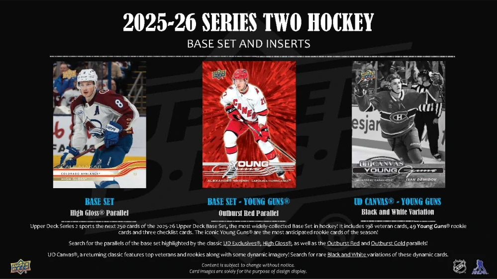 2025-26 UD Series 2 - Hobby balíček