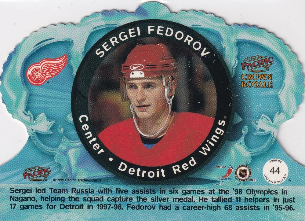 1998-99 Pacific Crown Royale - Sergei Fedorov #44