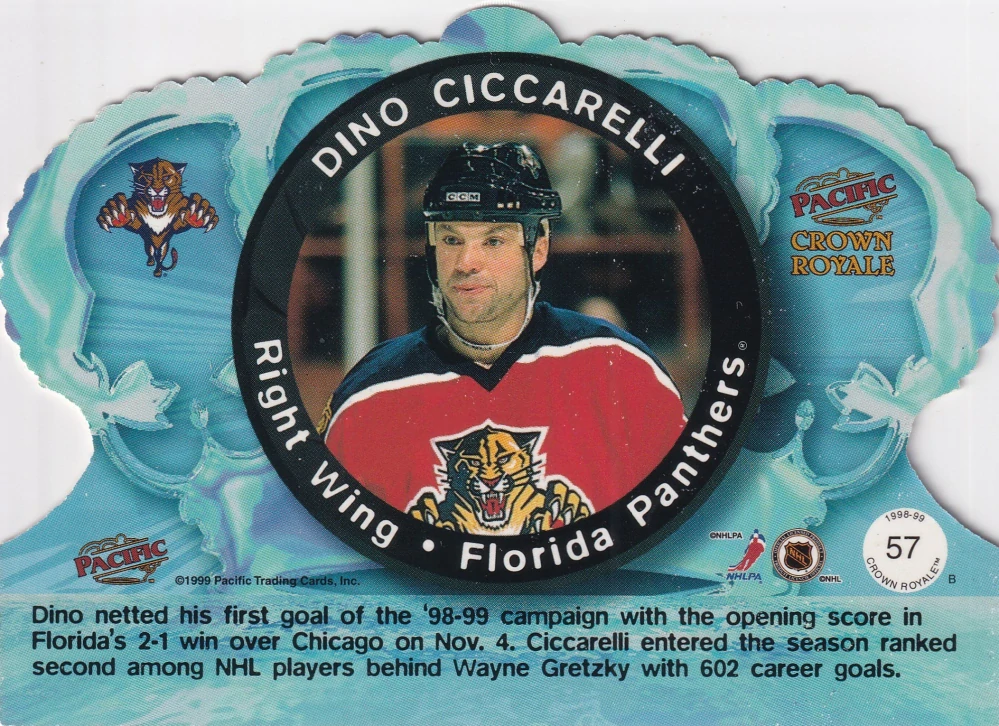 1998-99 Pacific Crown Royale - Dino Ciccarelli #57