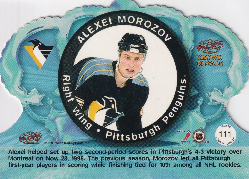 1998-99 Pacific Crown Royale - Alexei Morozov #111