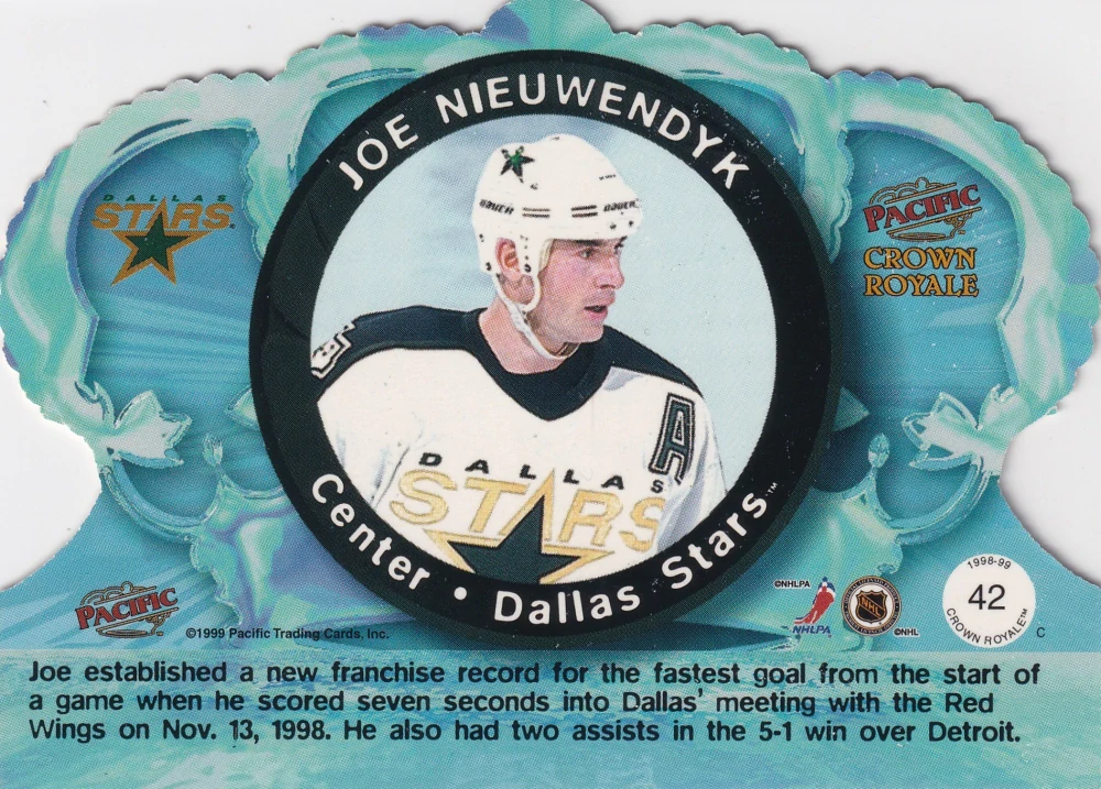 1998-99 Pacific Crown Royale - Joe Nieuwendyk #42