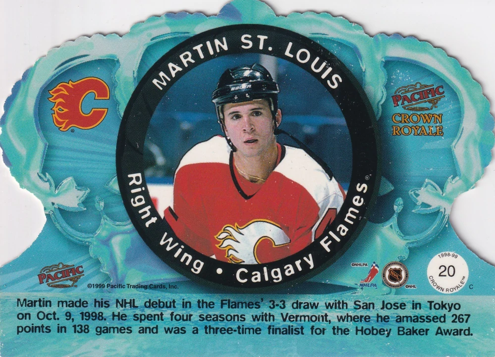 1998-99 Pacific Crown Royale - Martin St.Louis #20