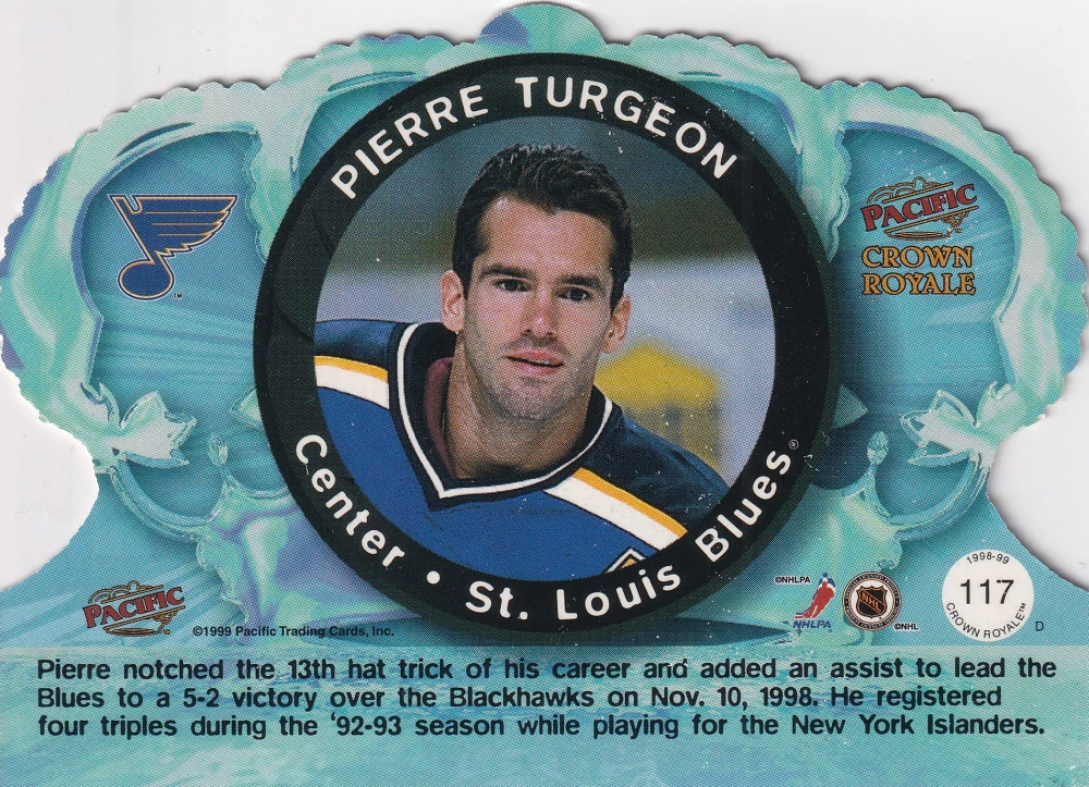 1998-99 Pacific Crown Royale - Pierre Turgeon #117