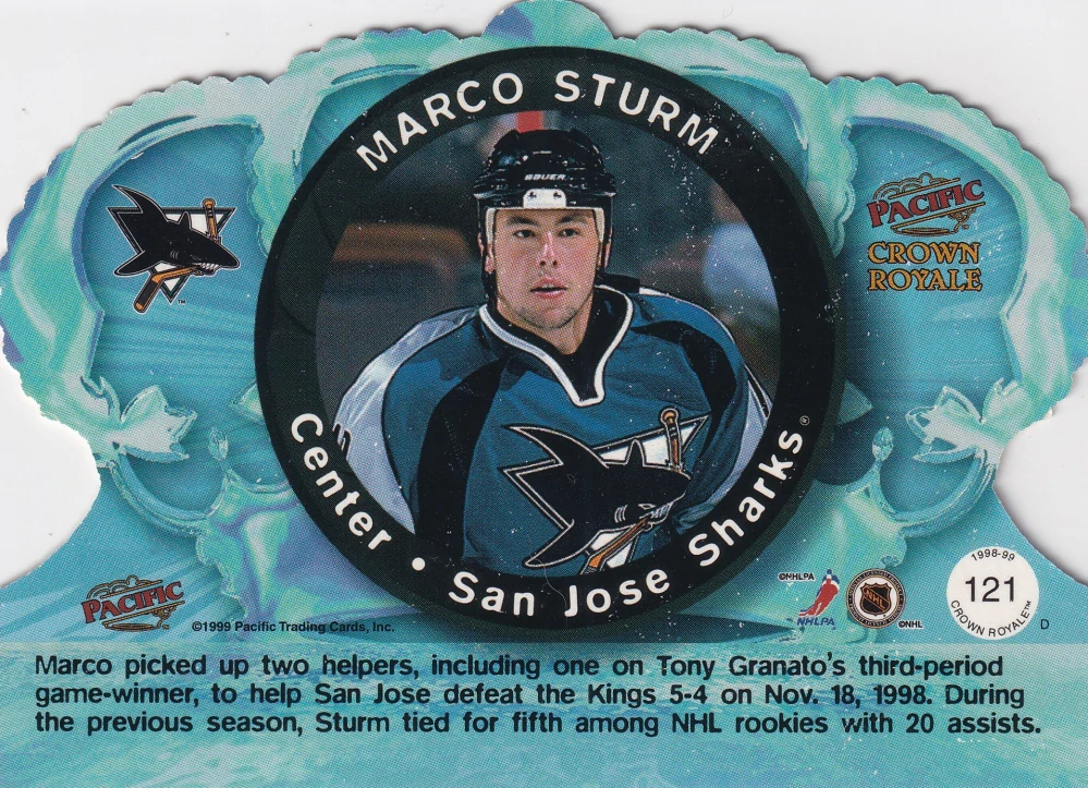 1998-99 Pacific Crown Royale - Marco Sturm #121