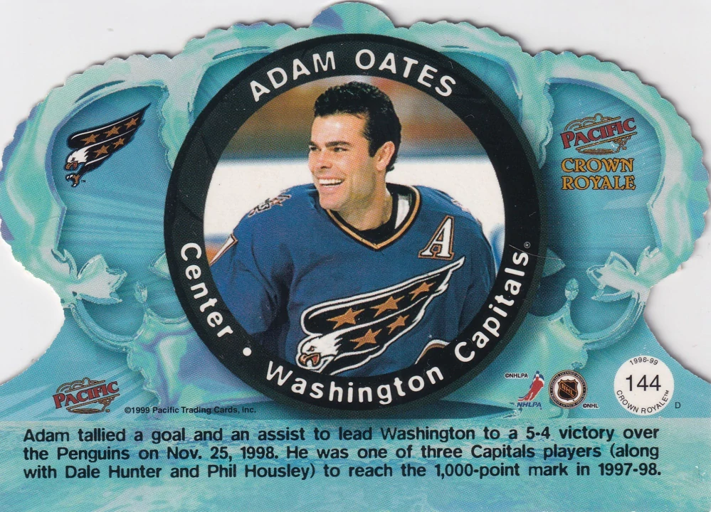 1998-99 Pacific Crown Royale - Adam Oates #144