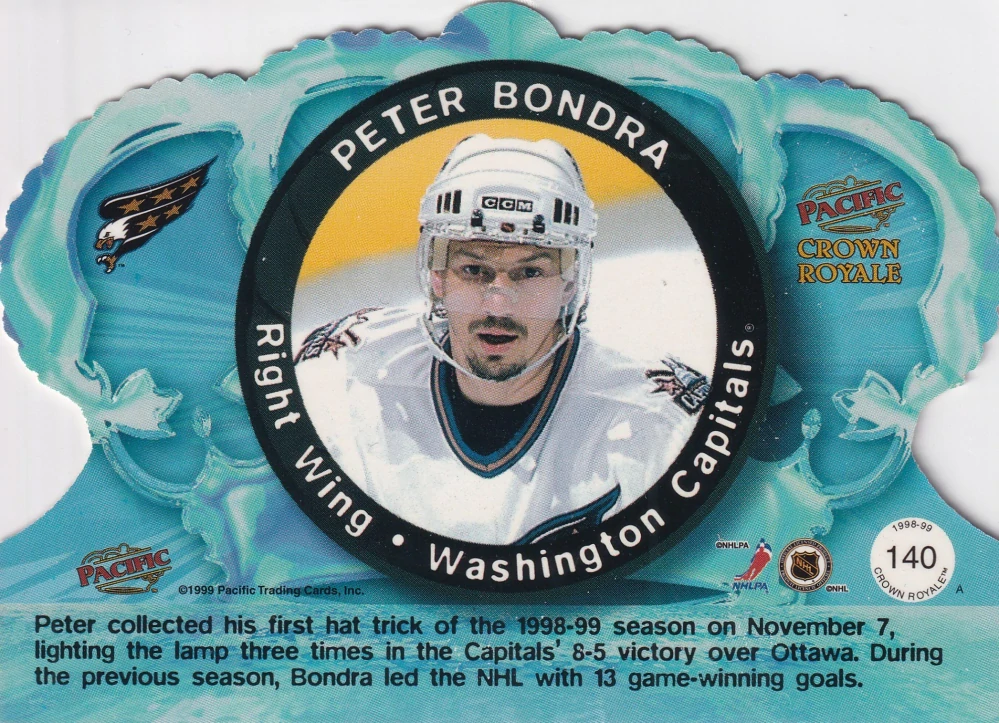 1998-99 Pacific Crown Royale - Peter Bondra #140