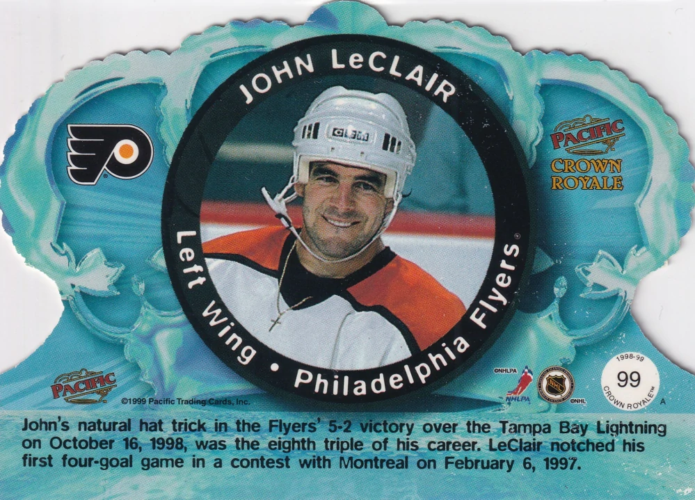 1998-99 Pacific Crown Royale - John LeClair #99