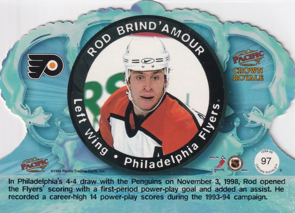 1998-99 Pacific Crown Royale - Rod Brind'Amour #97