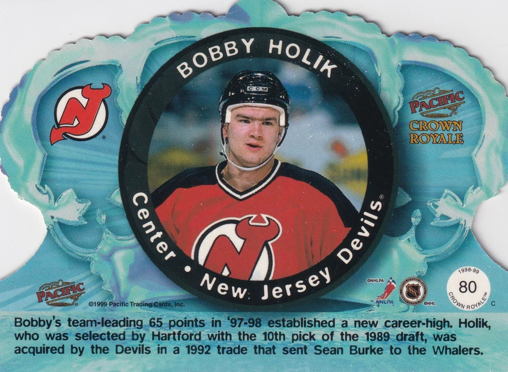 1998-99 Pacific Crown Royale - Bobby Holík #80