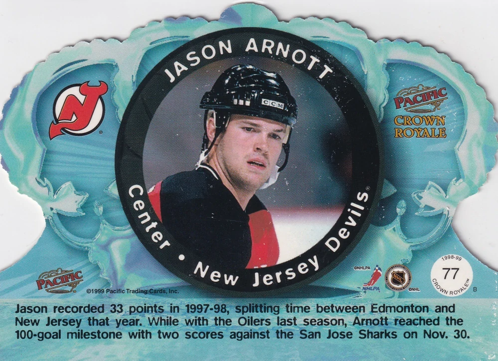 1998-99 Pacific Crown Royale - Jason Arnott #77