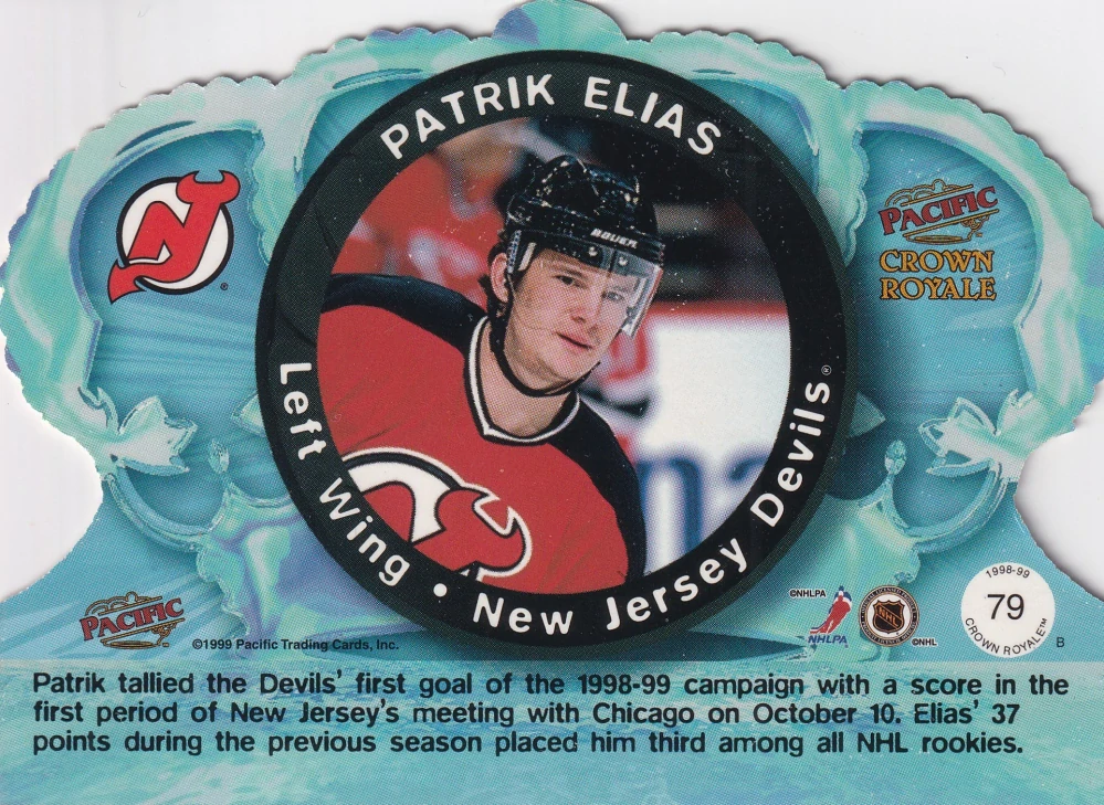 1998-99 Pacific Crown Royale - Patrik Eliáš #79