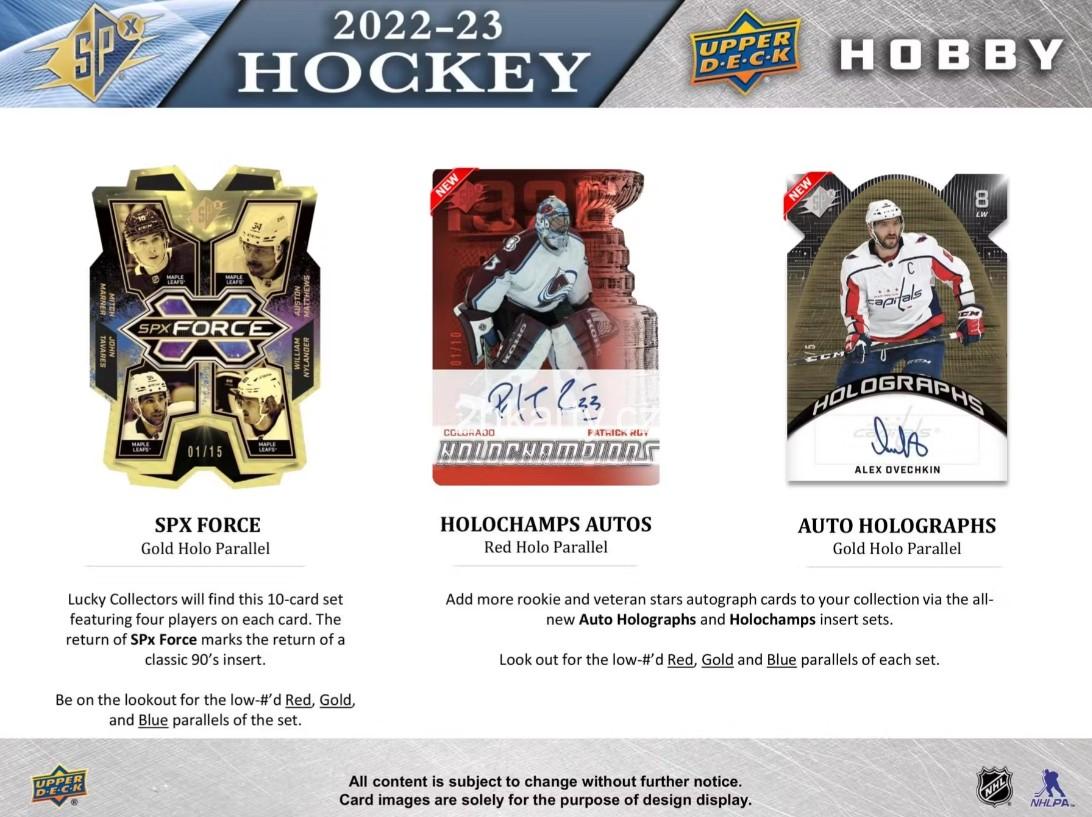 2022-23 UD SPx - Hobby box