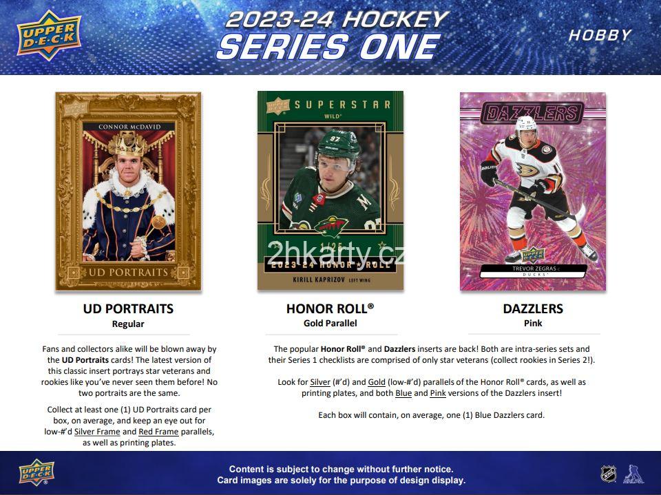 2023-24 UD Series 1 - Hobby box