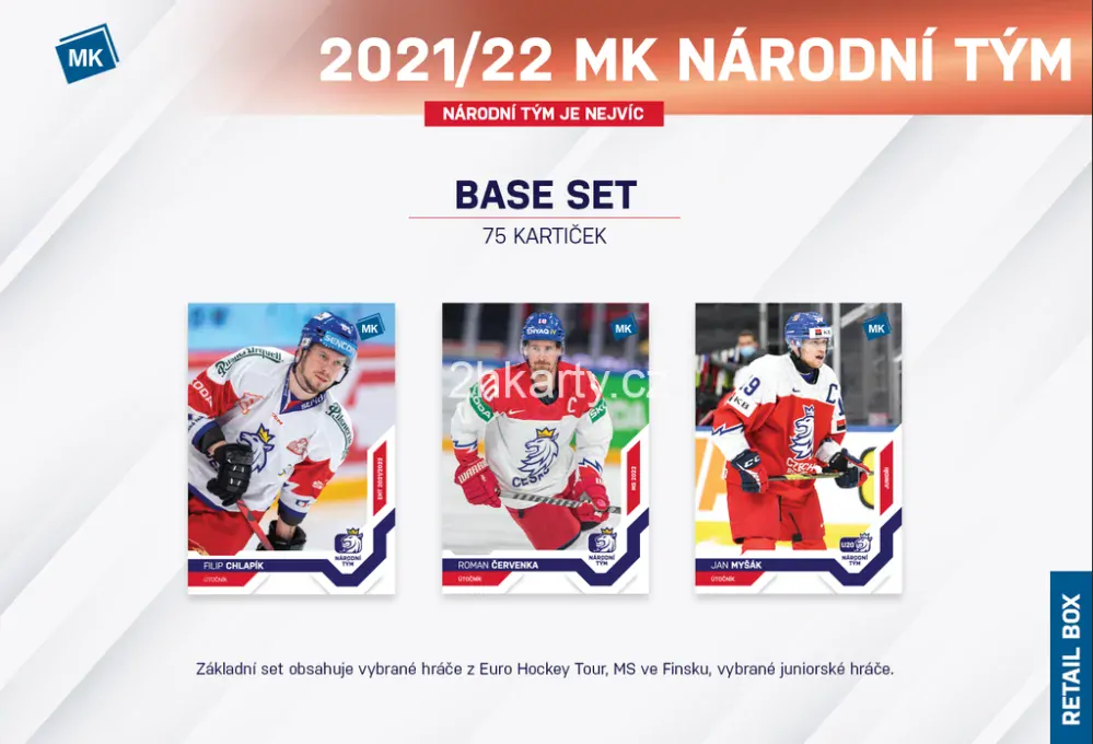 2022 MK Národní tým - Retail box