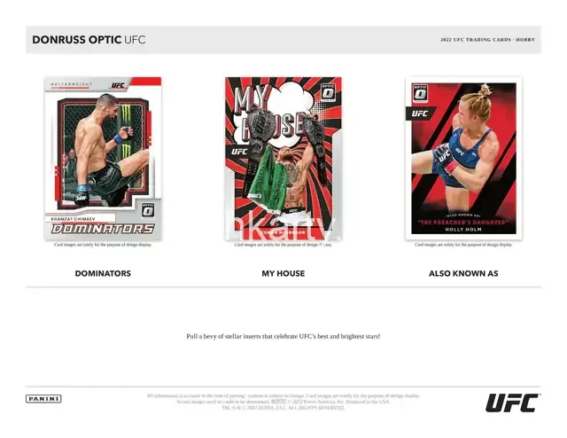 2022 Donruss Optic UFC - Hobby box