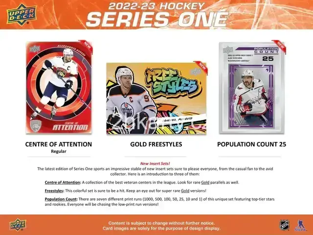 2022-23 UD Series 1 - hobby balíček