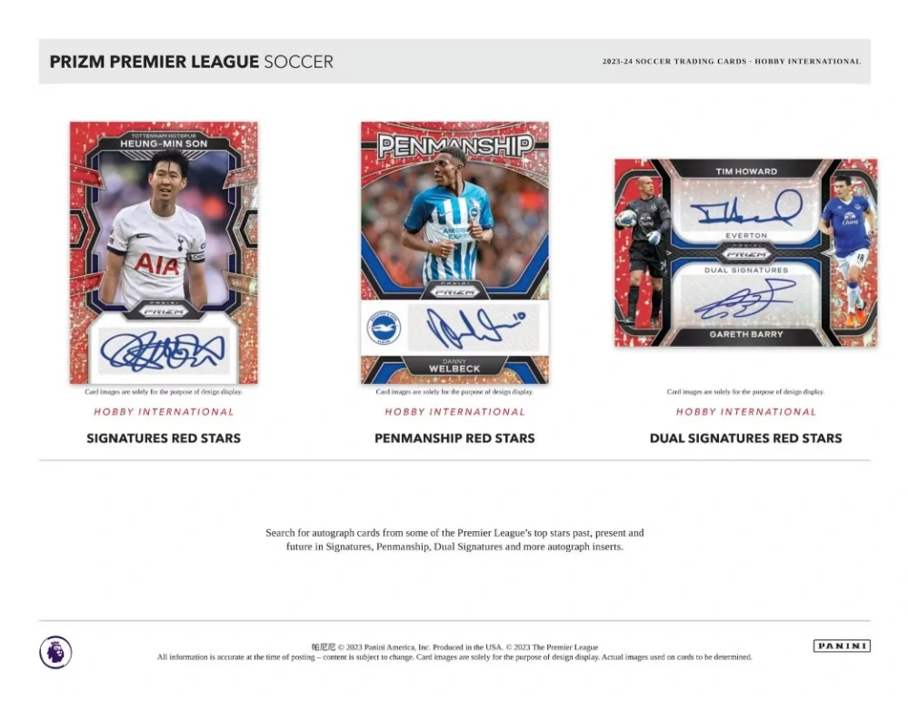 2023-24 Panini Prizm Premier League EPL International - Hobby box