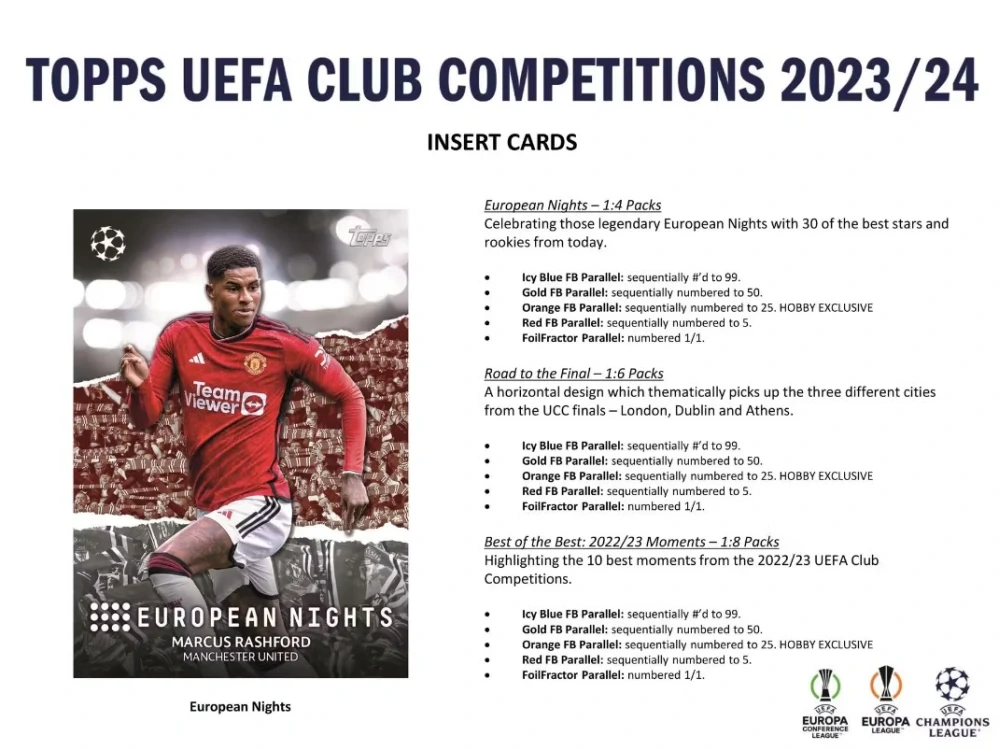 2023-24 Topps UEFA Club Competitions - Hobby box