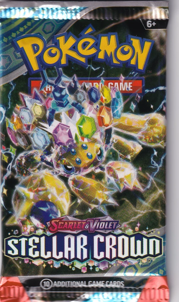 Pokemon TCG - Stellar Crown - Booster balíček