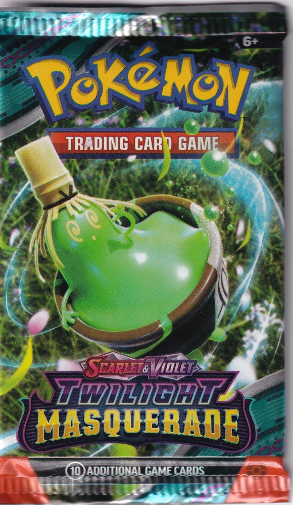Pokemon TCG - Twilight Masquerade - Booster balíček