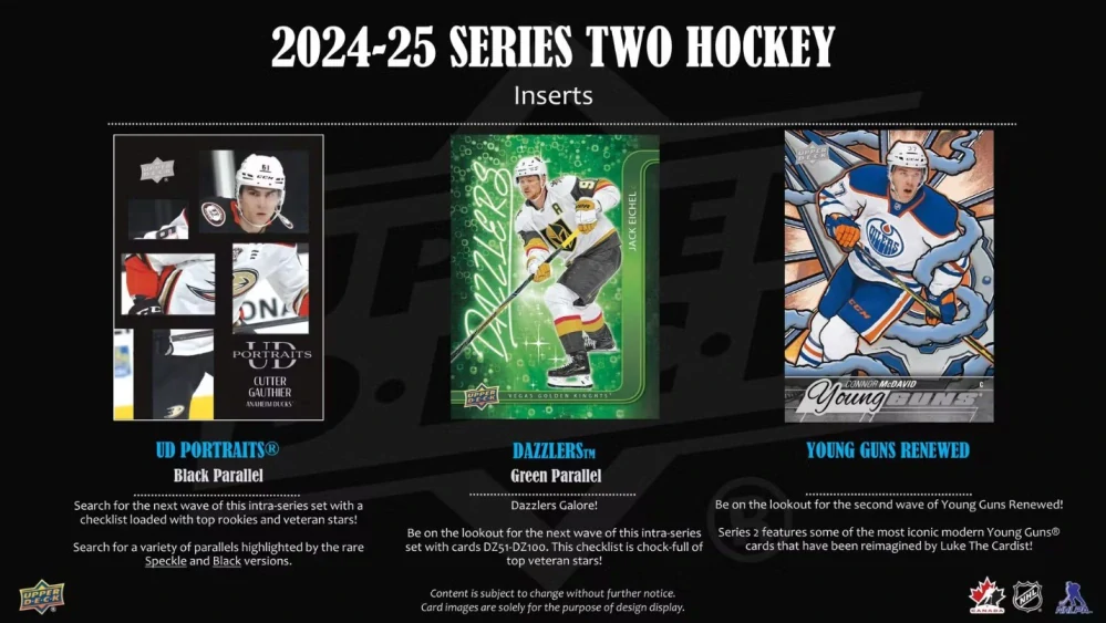2024-25 UD Series 2 - Tin box (plechovka)