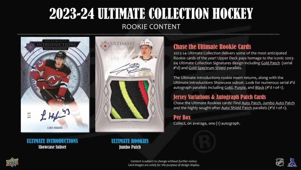 2023-24 UD Ultimate - Hobby box