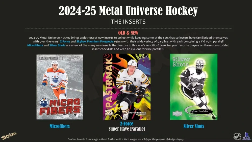 2024-25 UD Skybox Metal Universe - Hobby balíček