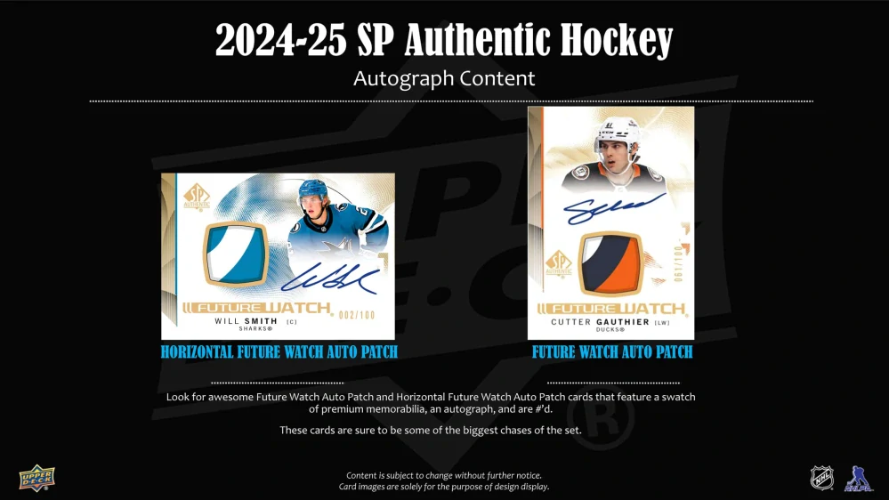 2024-25 UD SP Authentic - Hobby box