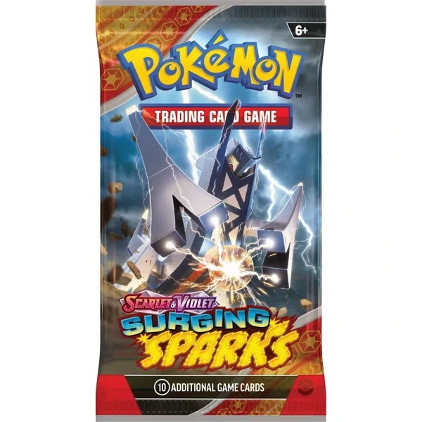 Pokemon TCG - Surging Sparks - Booster balíček