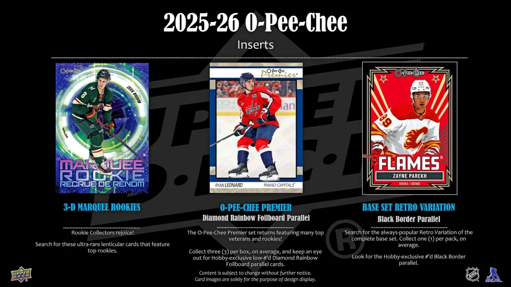 2025-26 UD O-Pee-Chee - hobby box