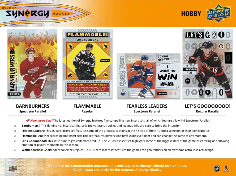 2023-24 UD Synergy - hobby box