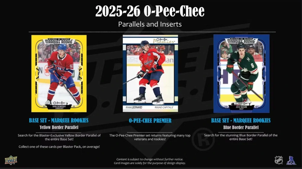 2025-26 UD O-Pee-Chee - Blaster box