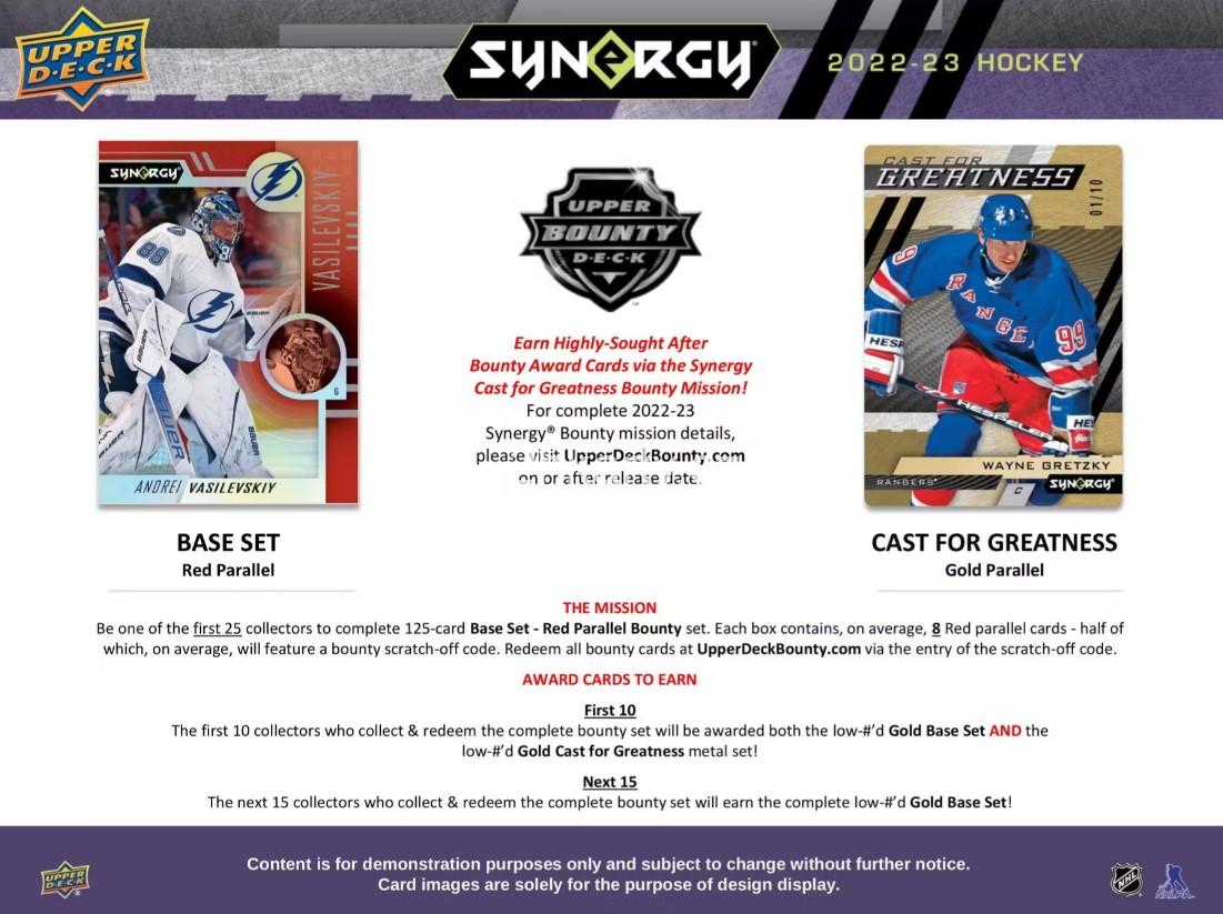 2022-23 UD Synergy - hobby balíček