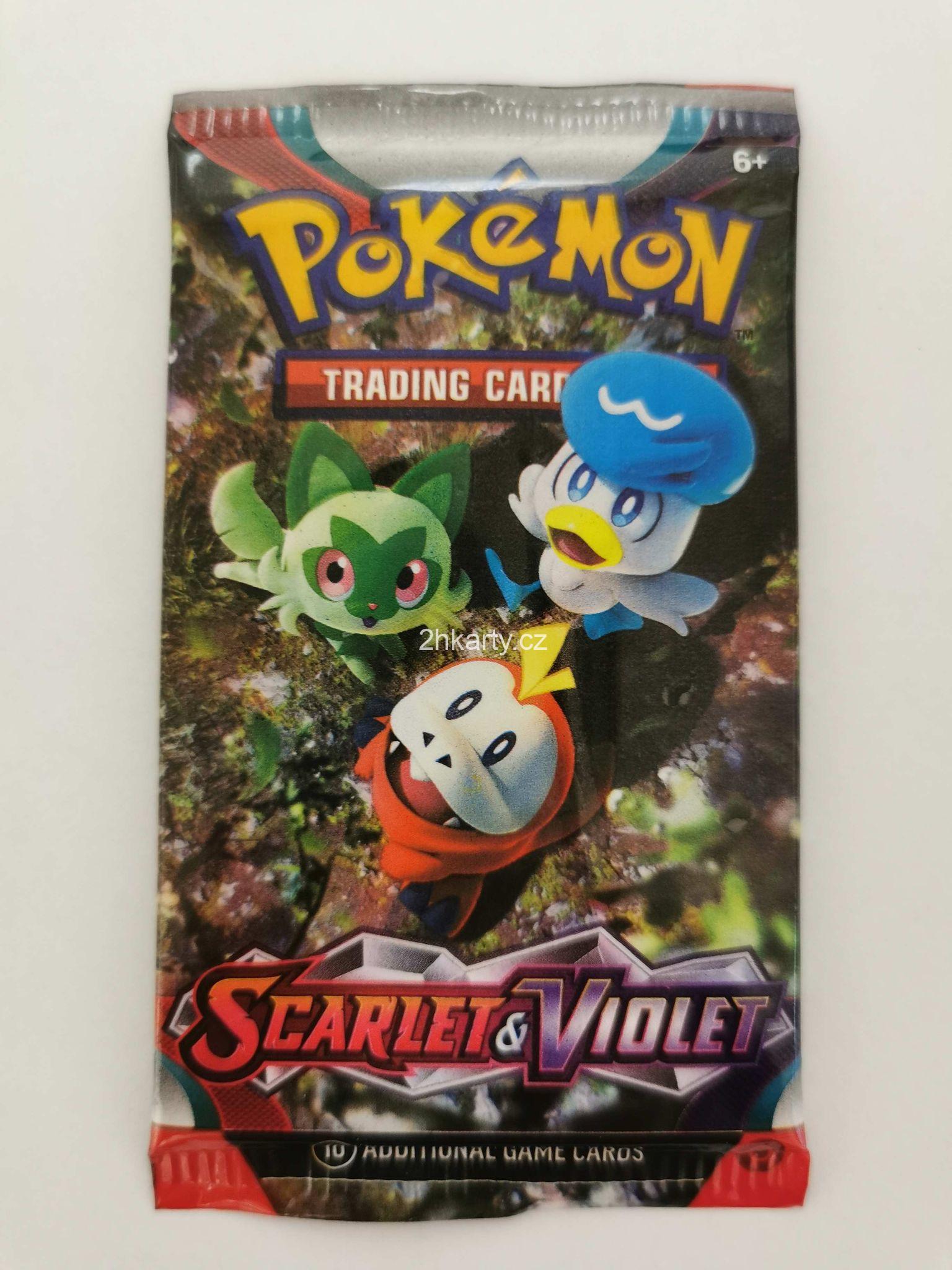 Pokemon TCG - Scarlet & Violet - Booster balíček