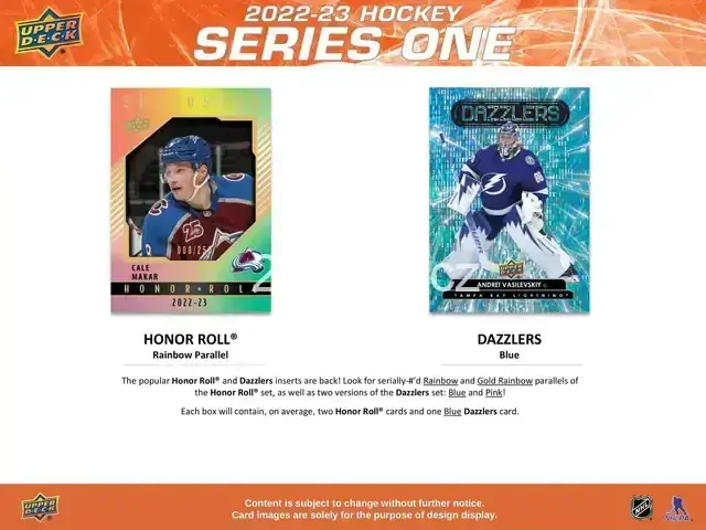 2022-23 UD Series 1 - hobby balíček