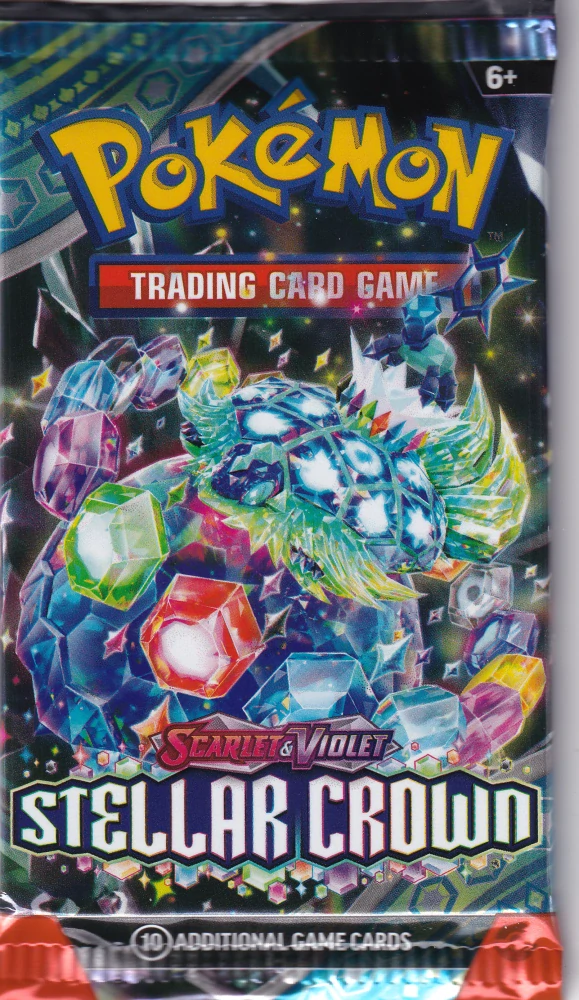 Pokemon TCG - Stellar Crown - Booster balíček