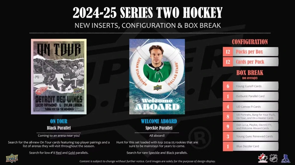 2024-25 UD Series 2 - hobby box