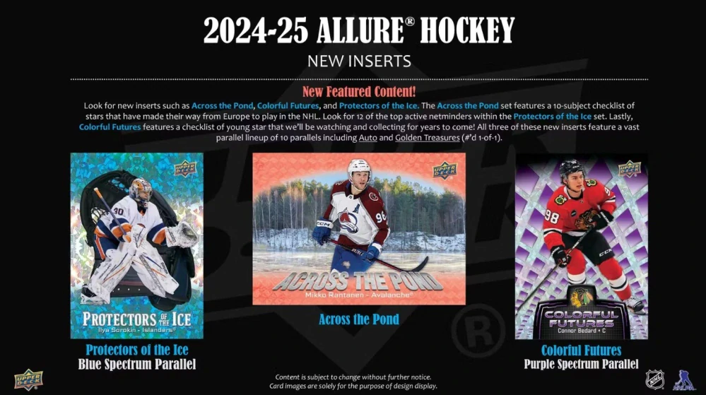 2024-25 UD Allure - hobby balíček