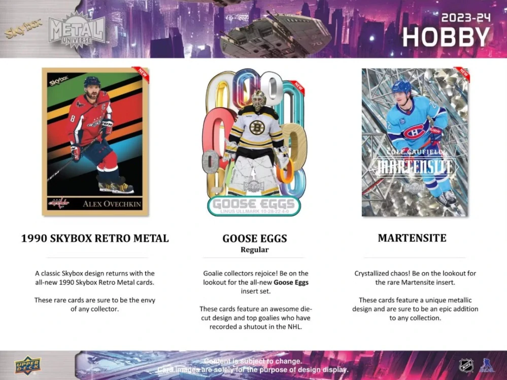 2023-24 UD Skybox Metal Universe - Hobby box