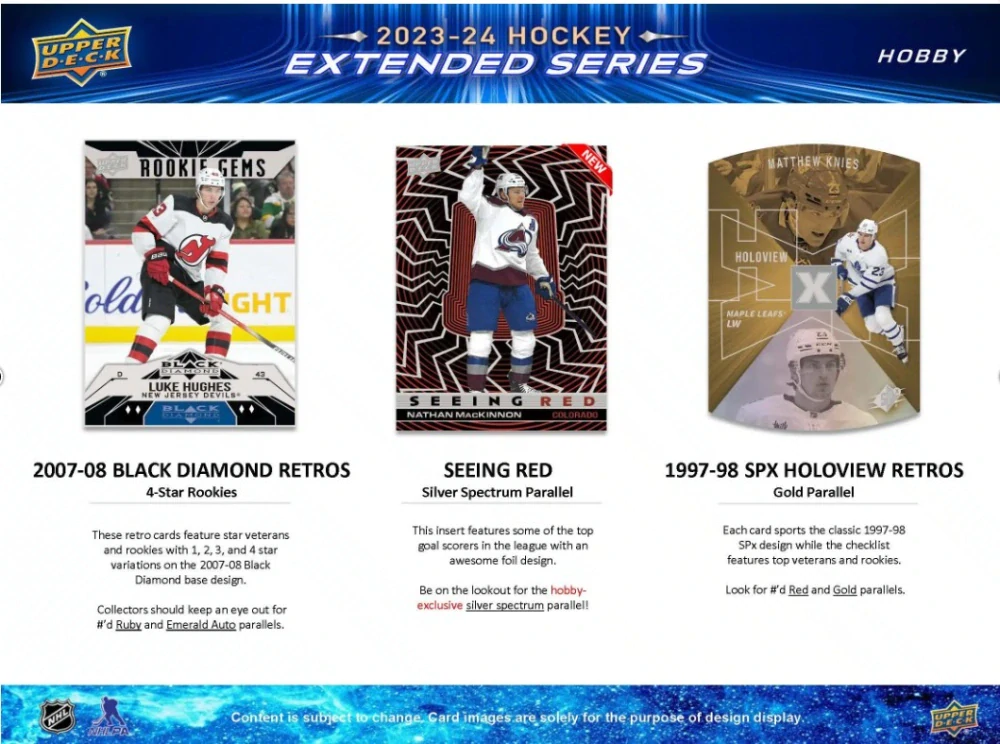 2023-24 UD Extended Series - Hobby Balíček